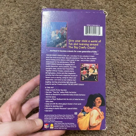 The Big Comfy Couch VHS tape - Picture 4 of 6